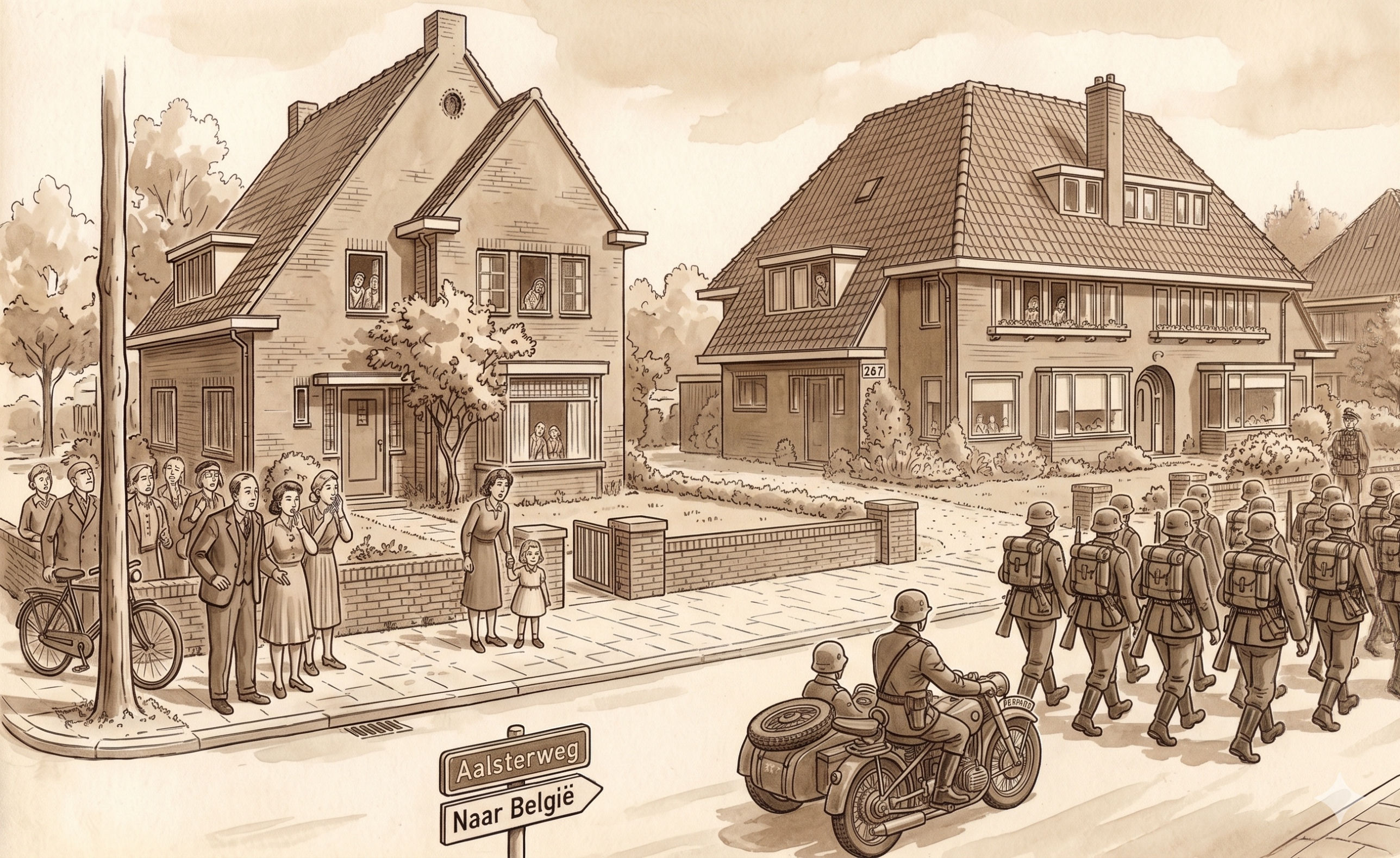 Aalsterweg -267- mei 1940 